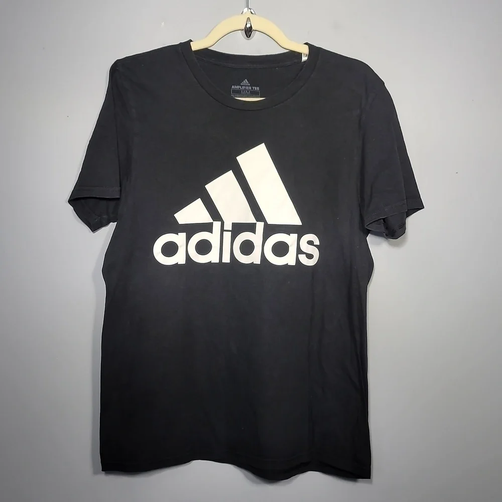 Adidas Black Men's Logo T-Shirt